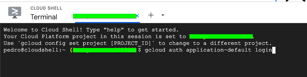 Run Gcloud Auth
