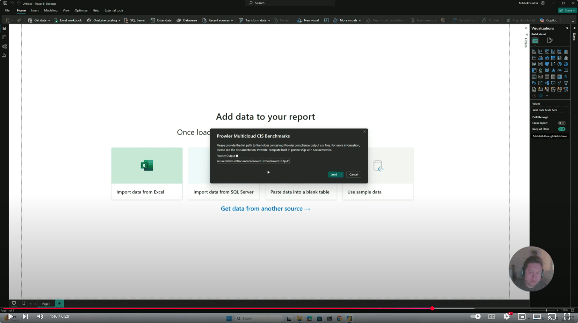 Multi-Cloud CIS Benchmarks Power BI walkthrough video thumbnail