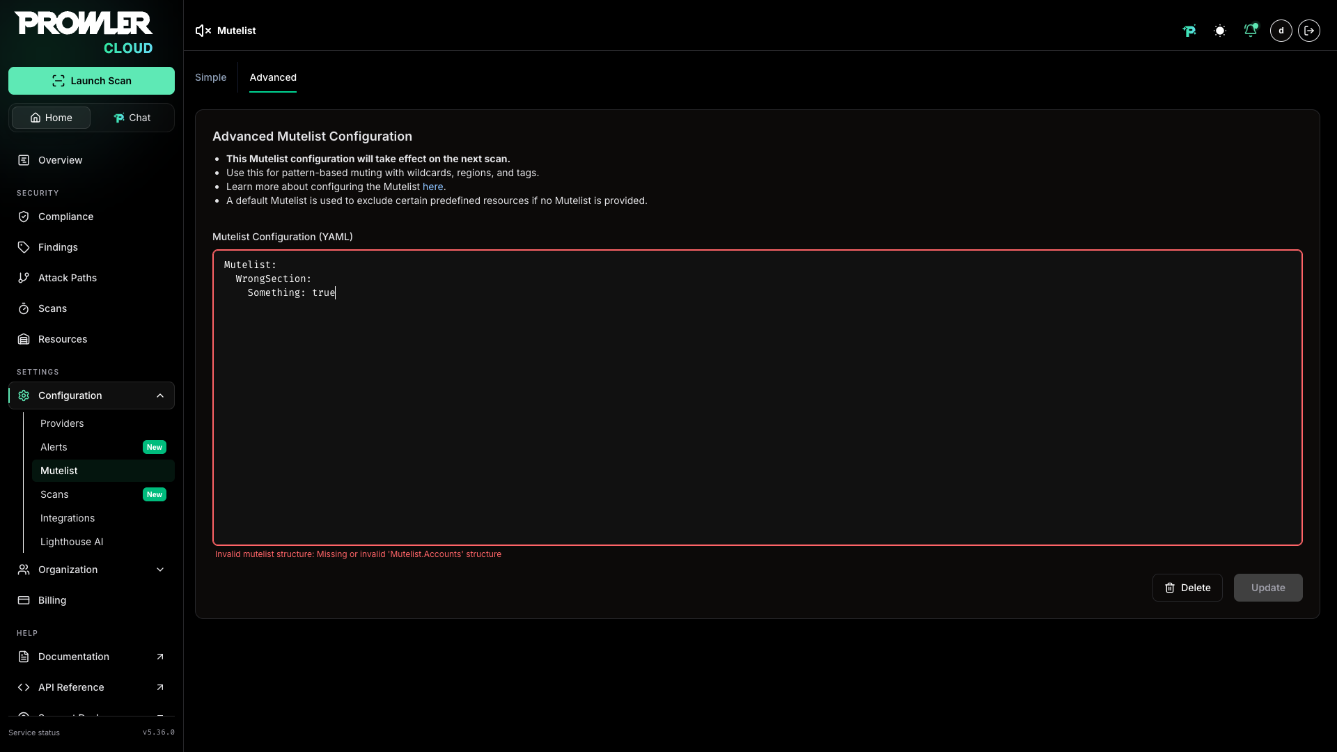 Wrong YAML configuration 2