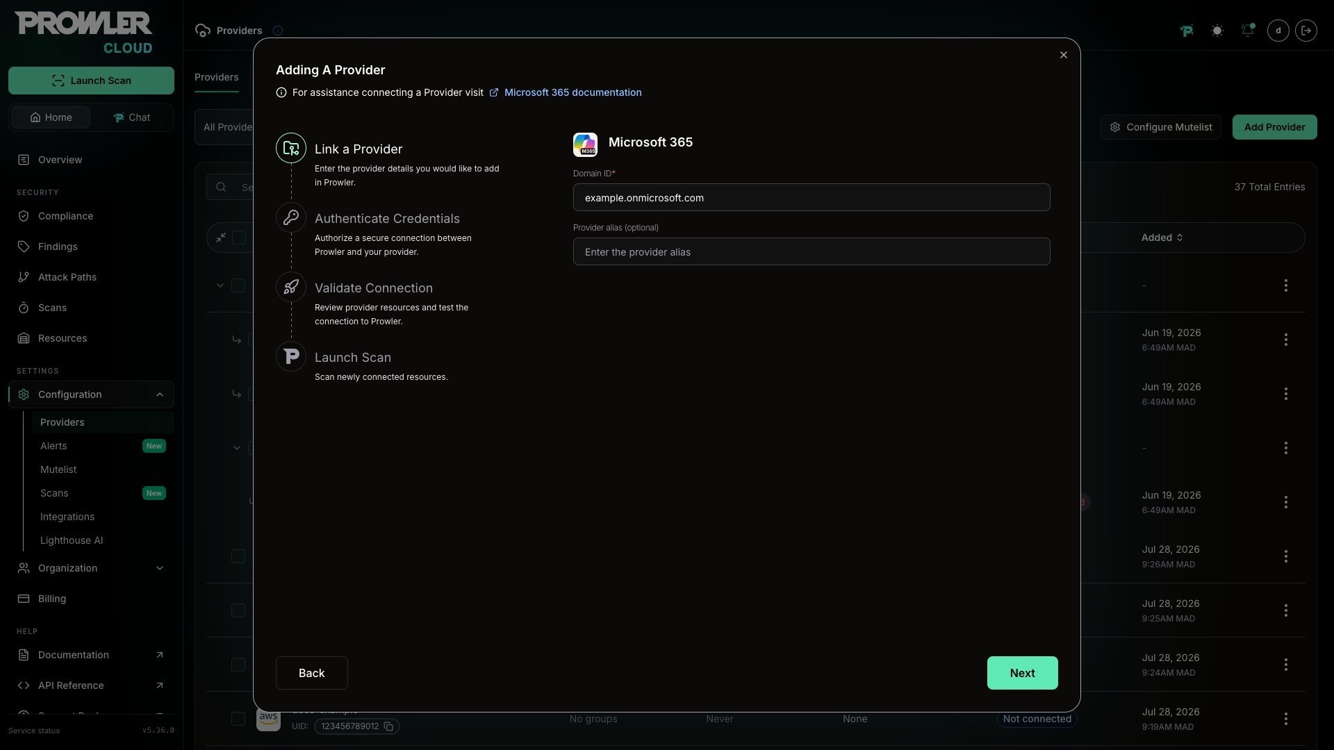 Add Domain ID
