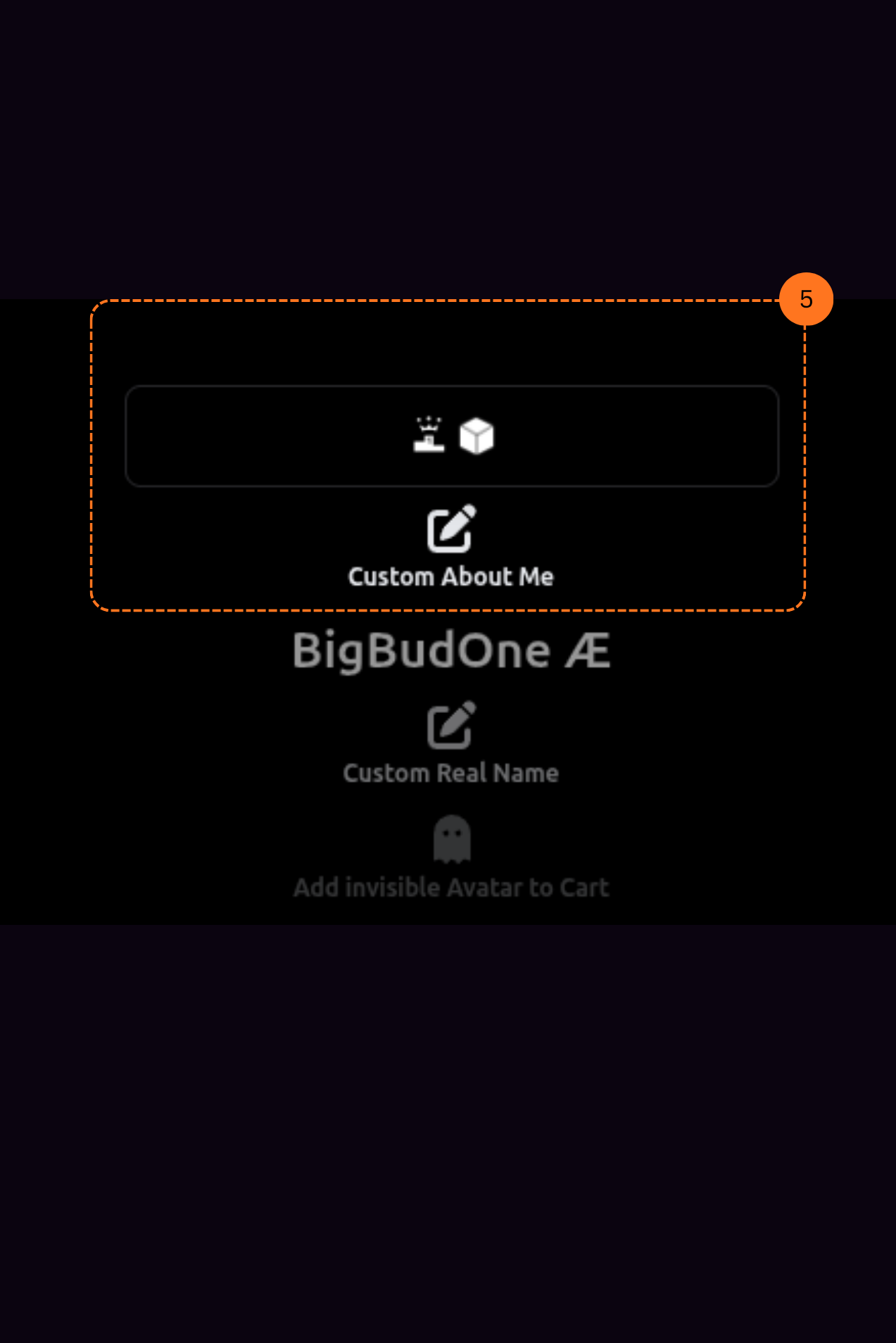 PSN Profile Modder, customize about me with symbols