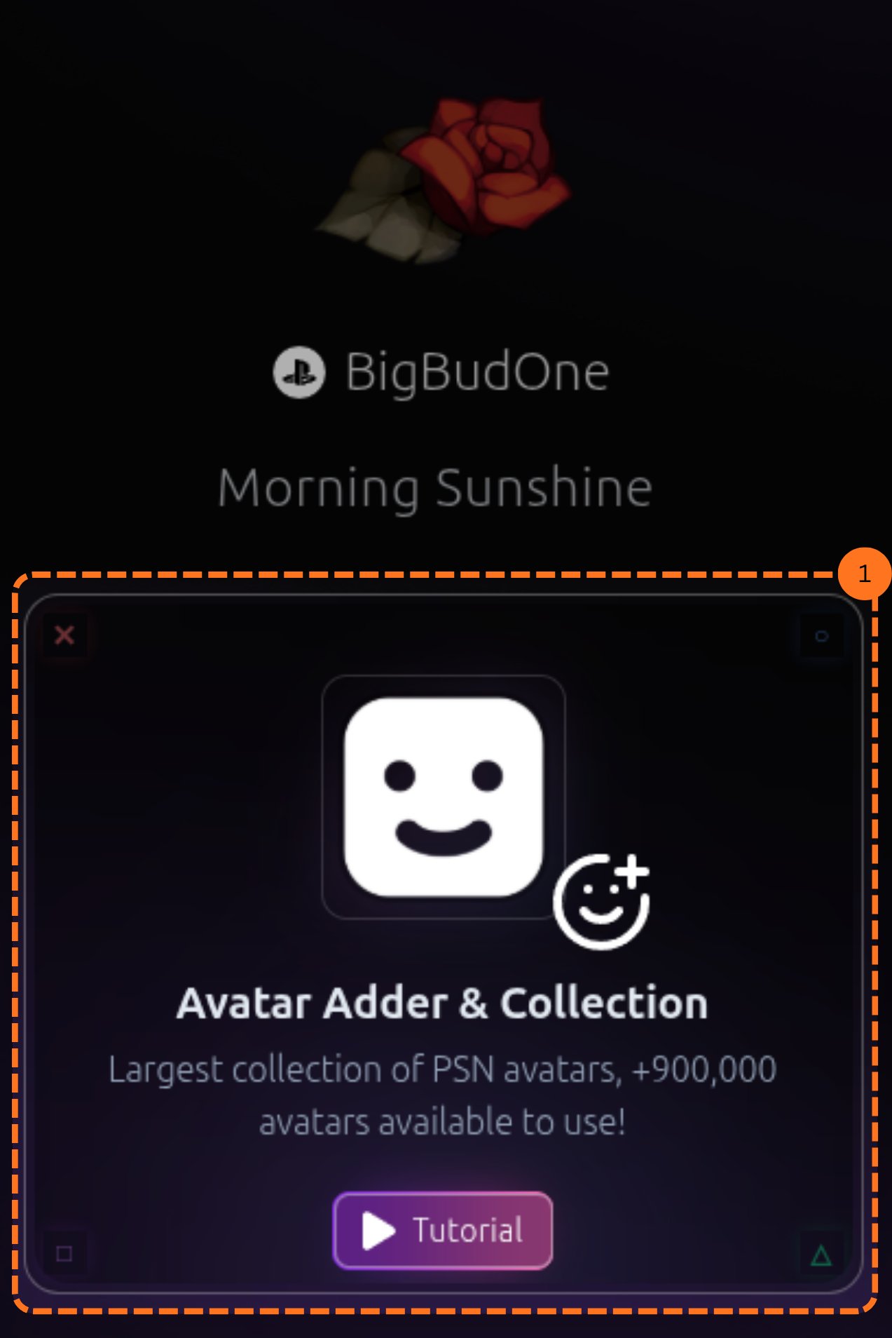 Avatar Adder Main Page