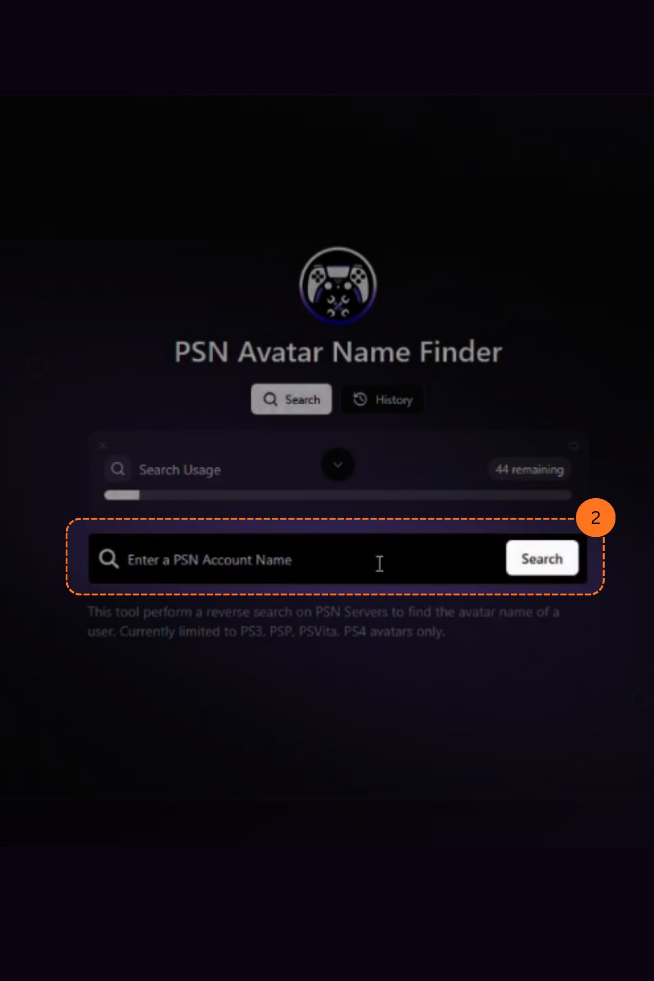 Avatar Finder Page