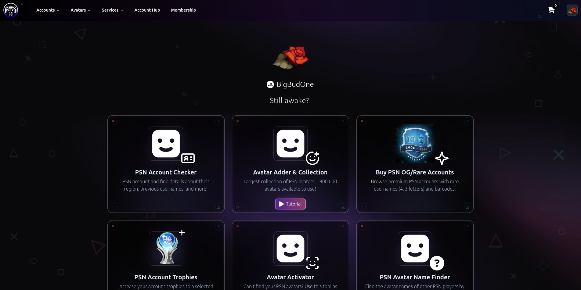 Password Change Psntools Homepage
