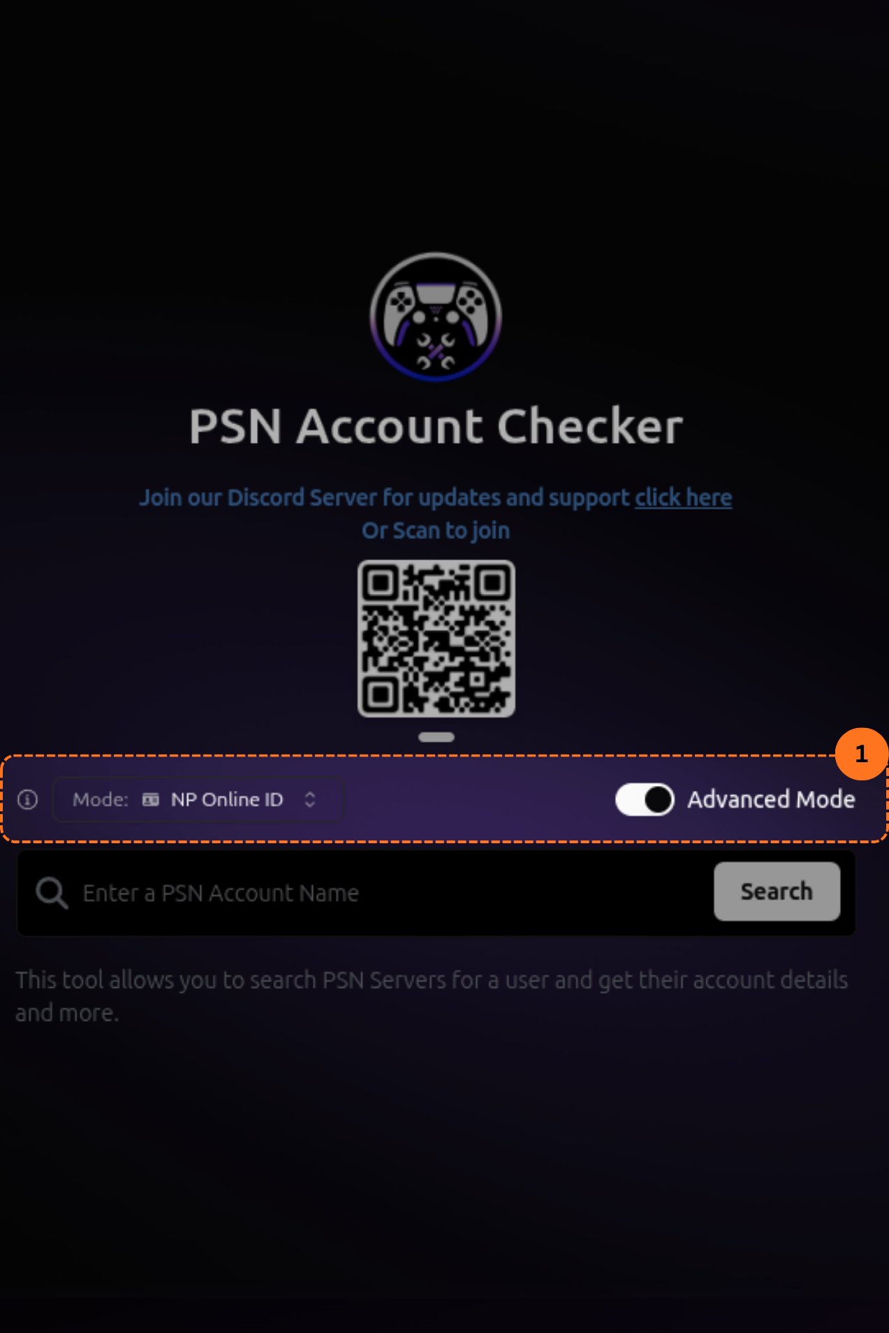 Psn Checker Advanced Mode