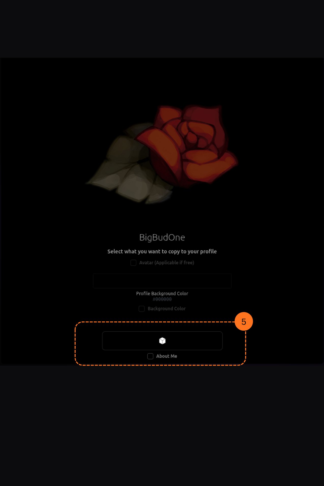 PSN Profile Cloner, copy about me / description option