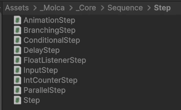 Core Step Types Project