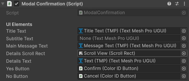 Shared Modal Prefab