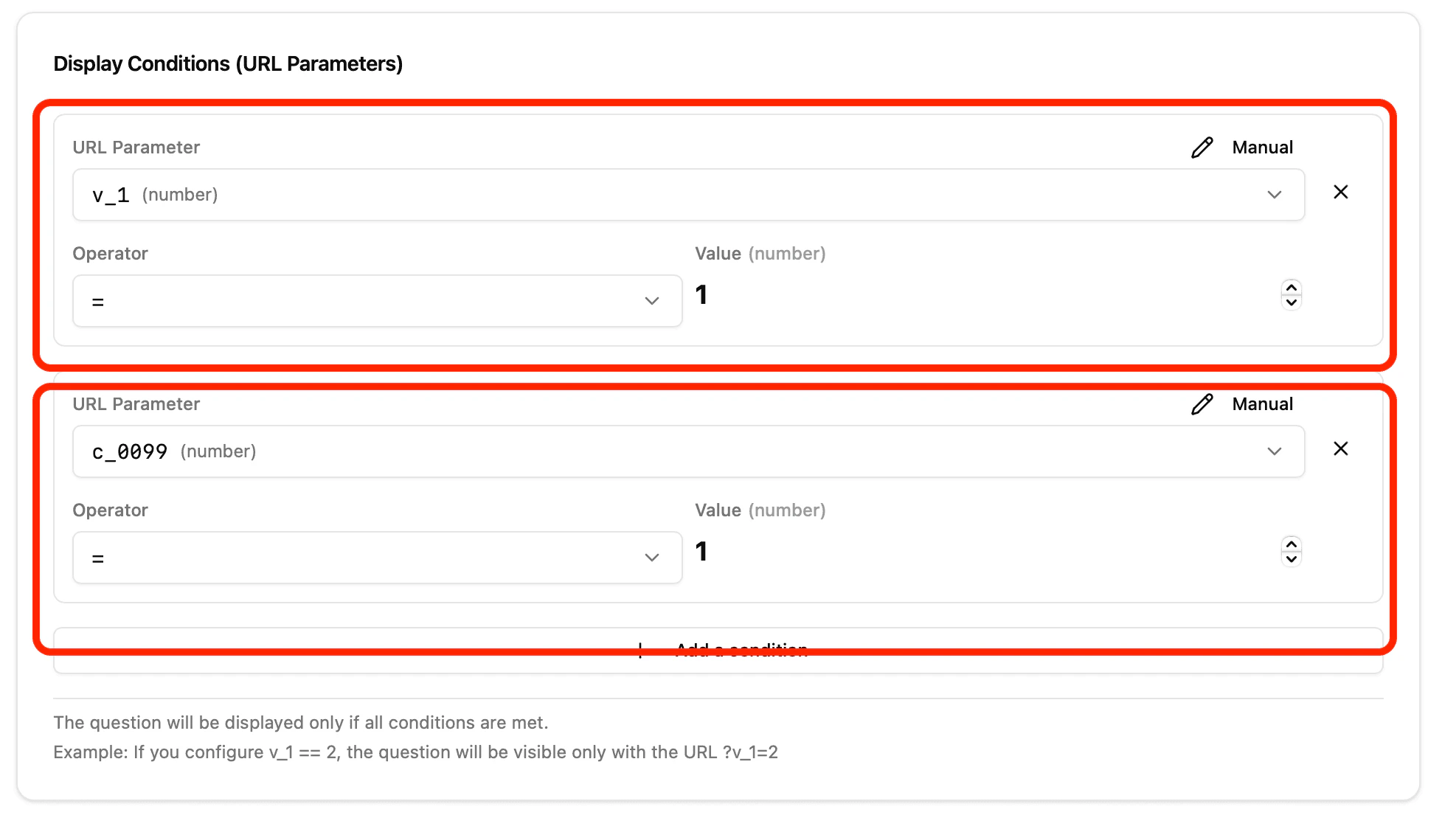URL passed parameters