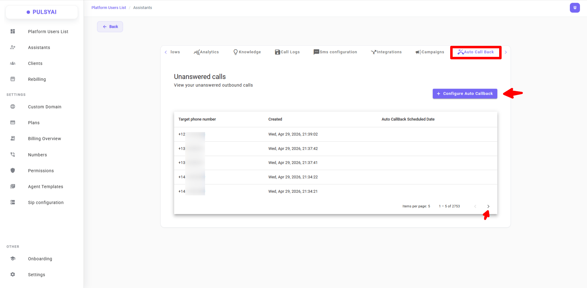 01 Autocallback