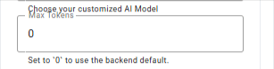 13 Tokens Settings