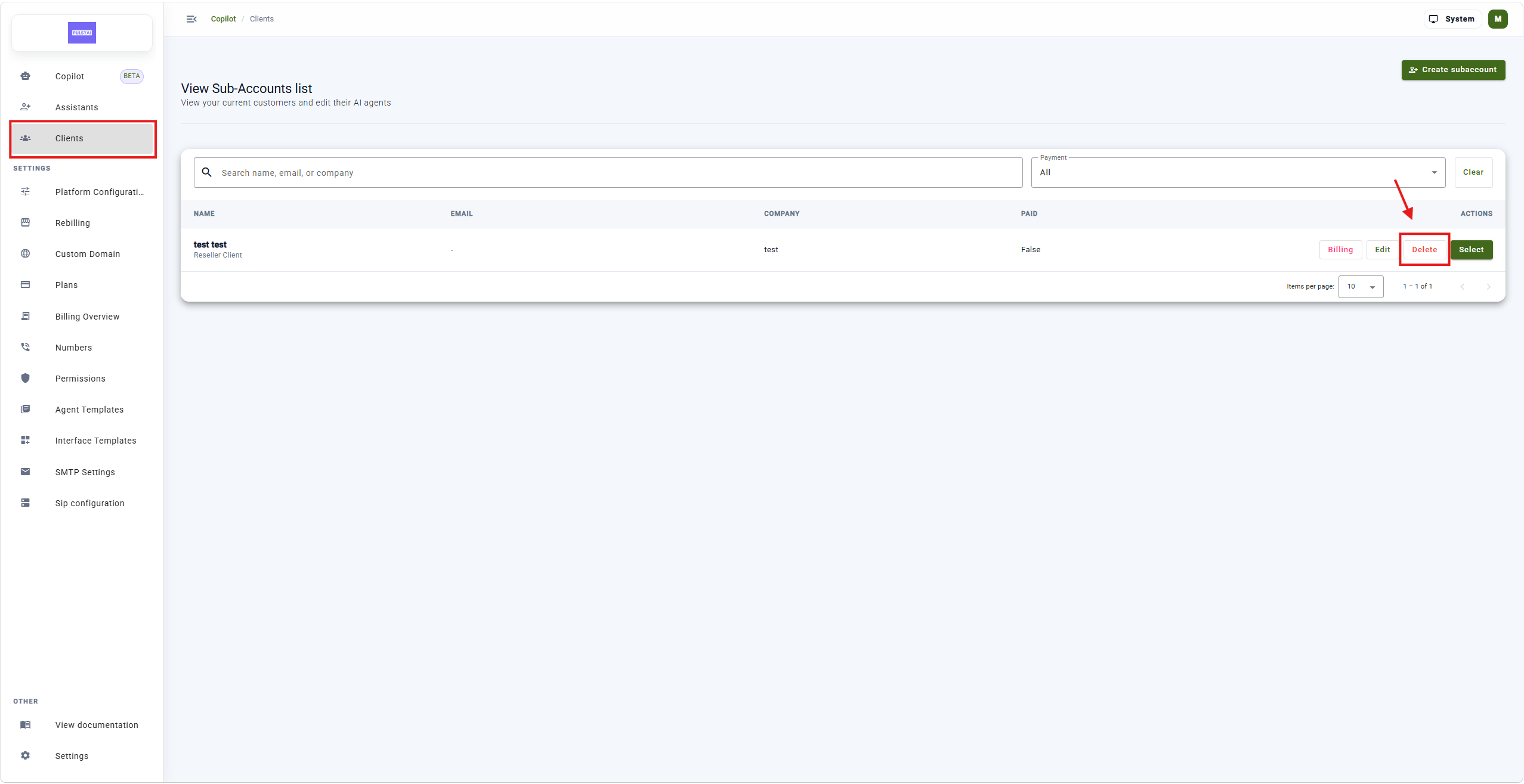06 Deleteclient 1
