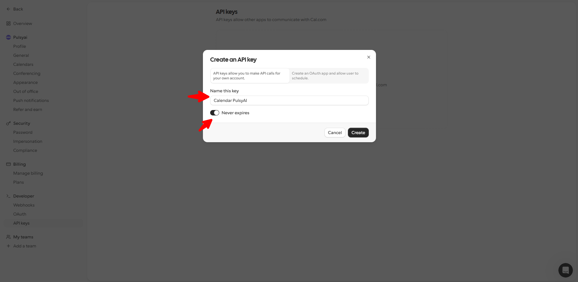 07 Createapikey