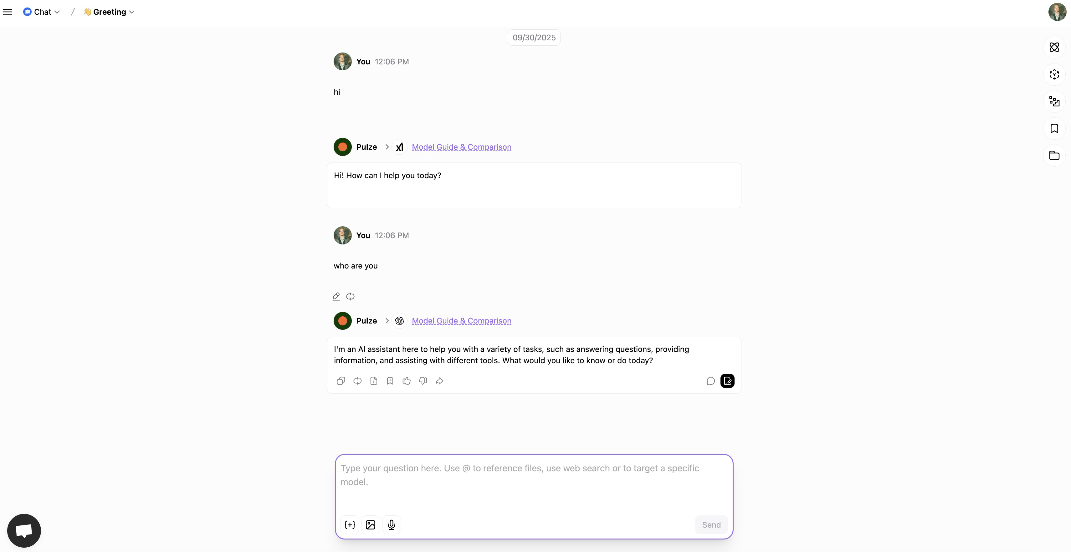 Conversation Interface