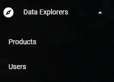 Data Explorer interface