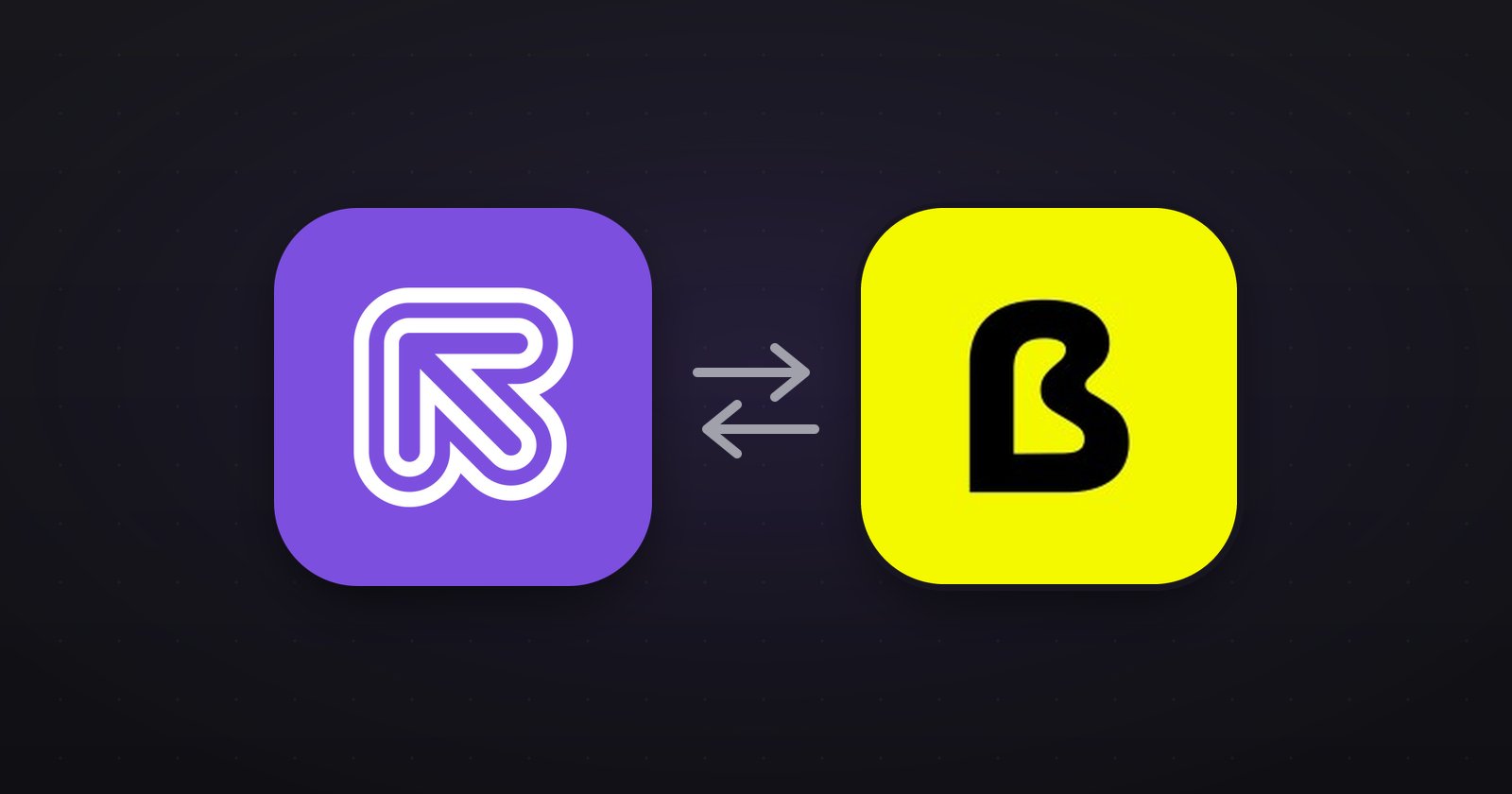 Referly and BoomerangMe connected by sync arrows