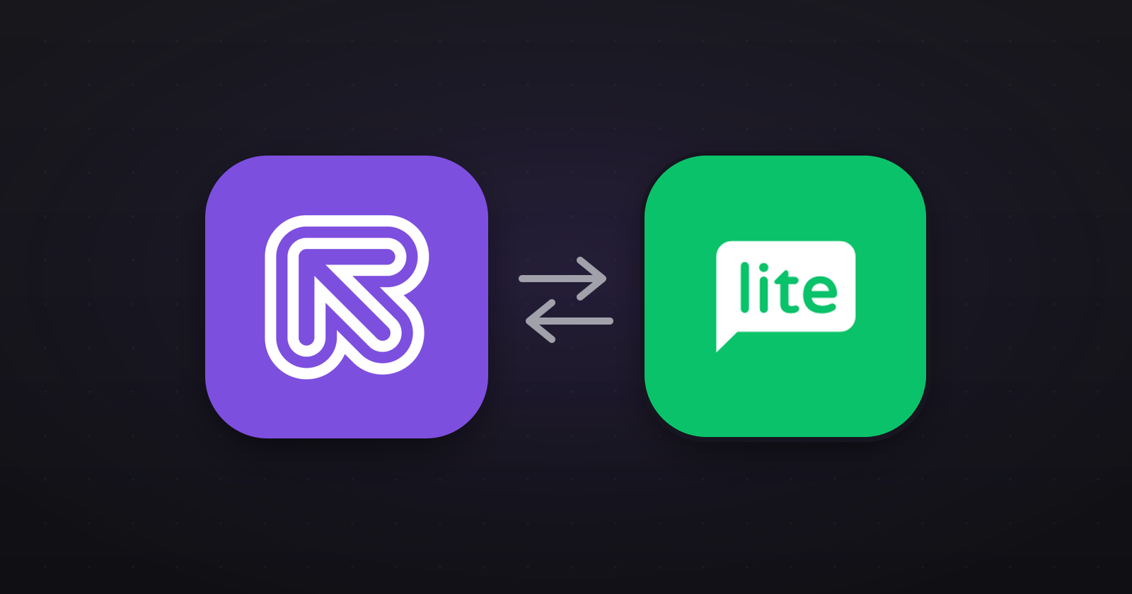 Referly and Mailerlite connected by sync arrows