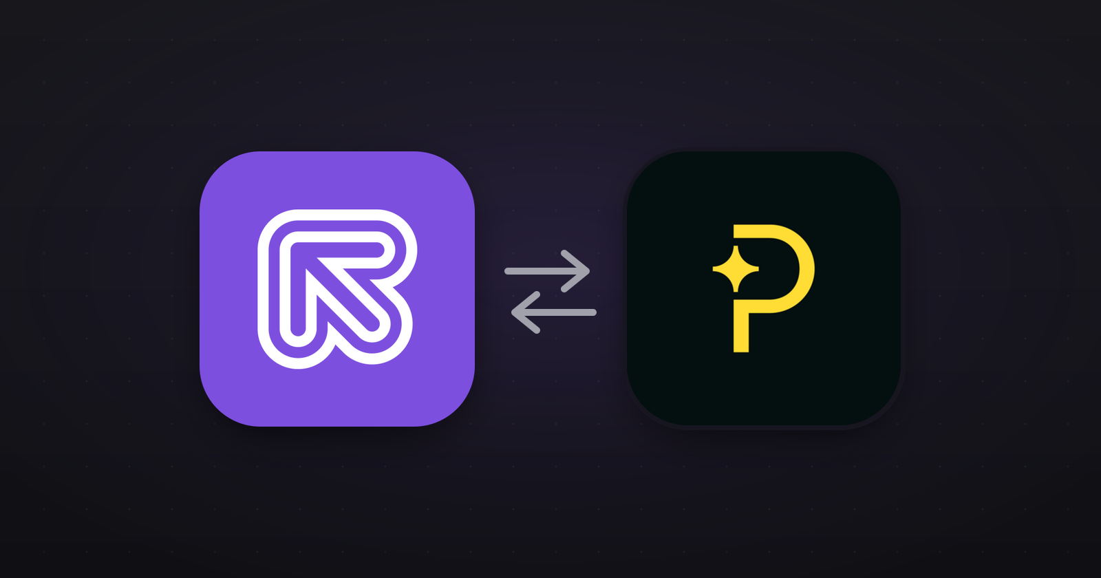 Referly and Paddle connected by sync arrows