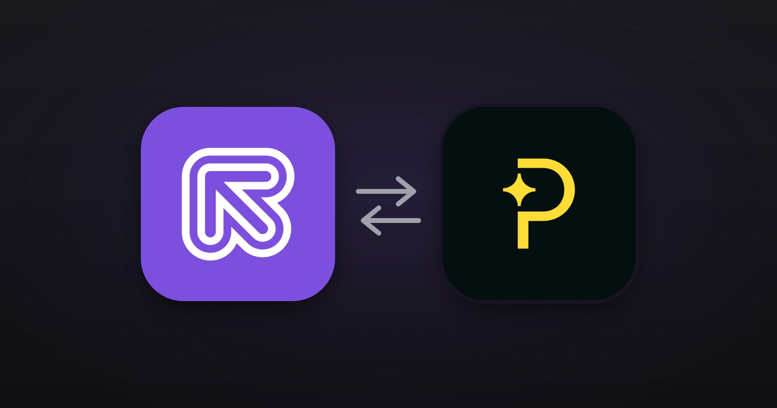 Referly and Paddle connected by sync arrows