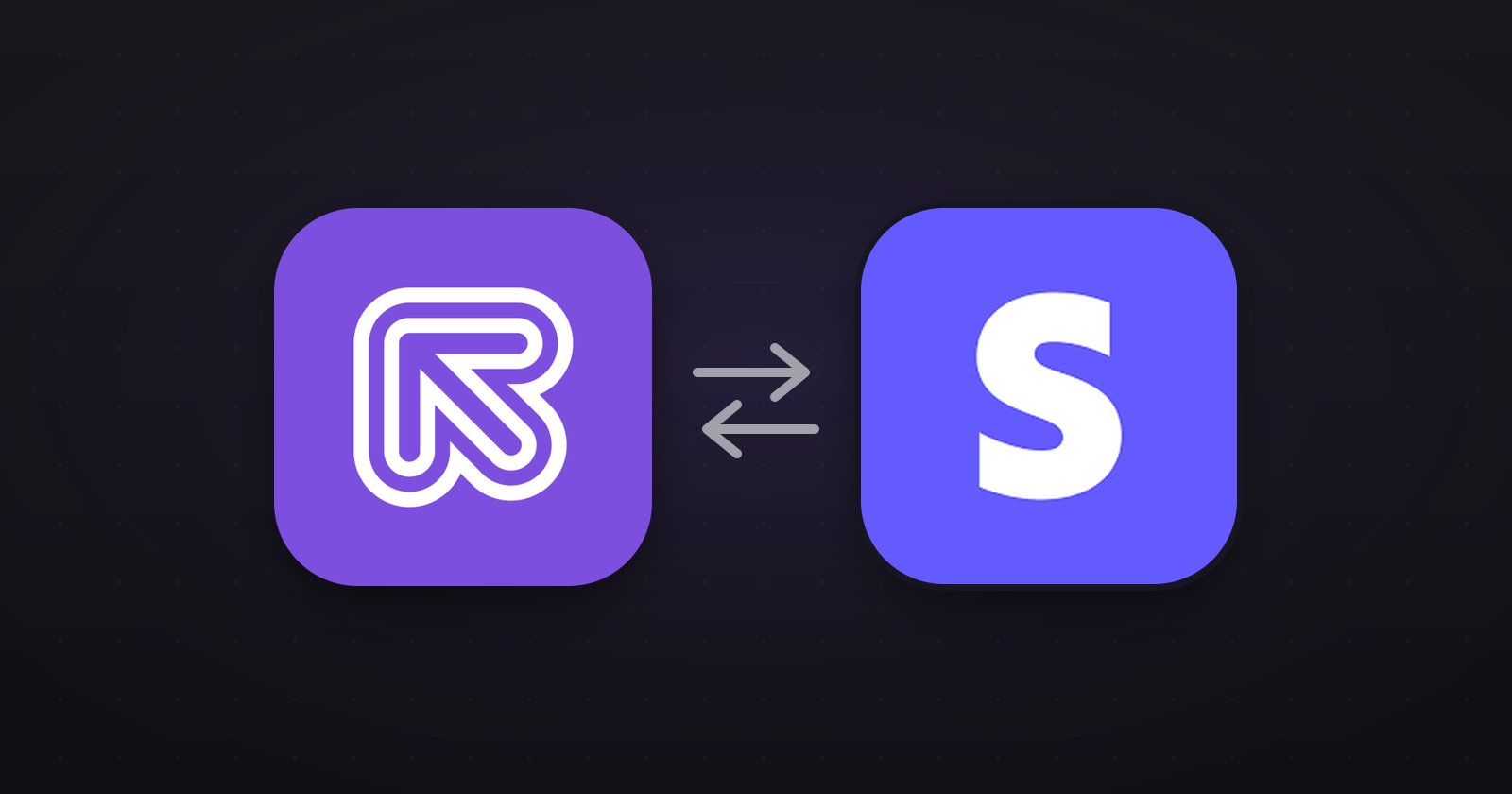 Referly and Stripe connected by sync arrows