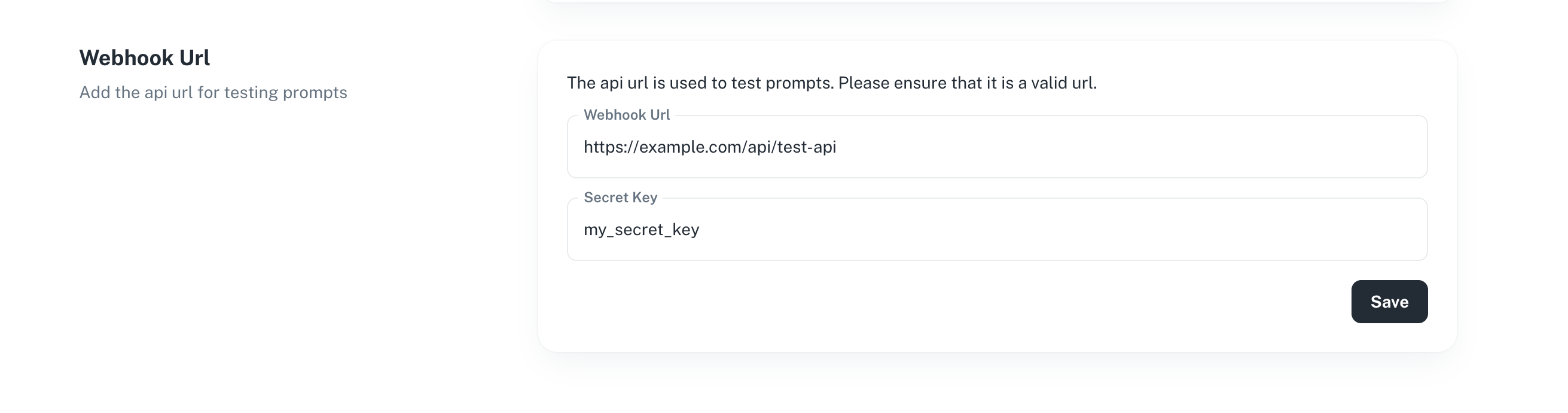 Test Webhook