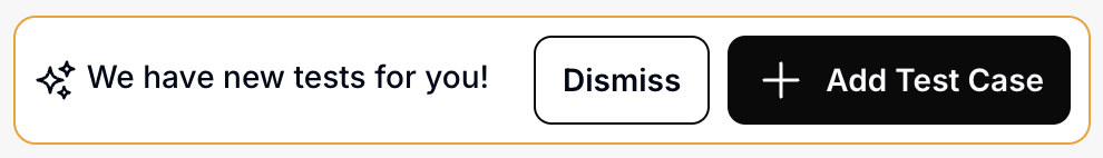 Add Test Case Button