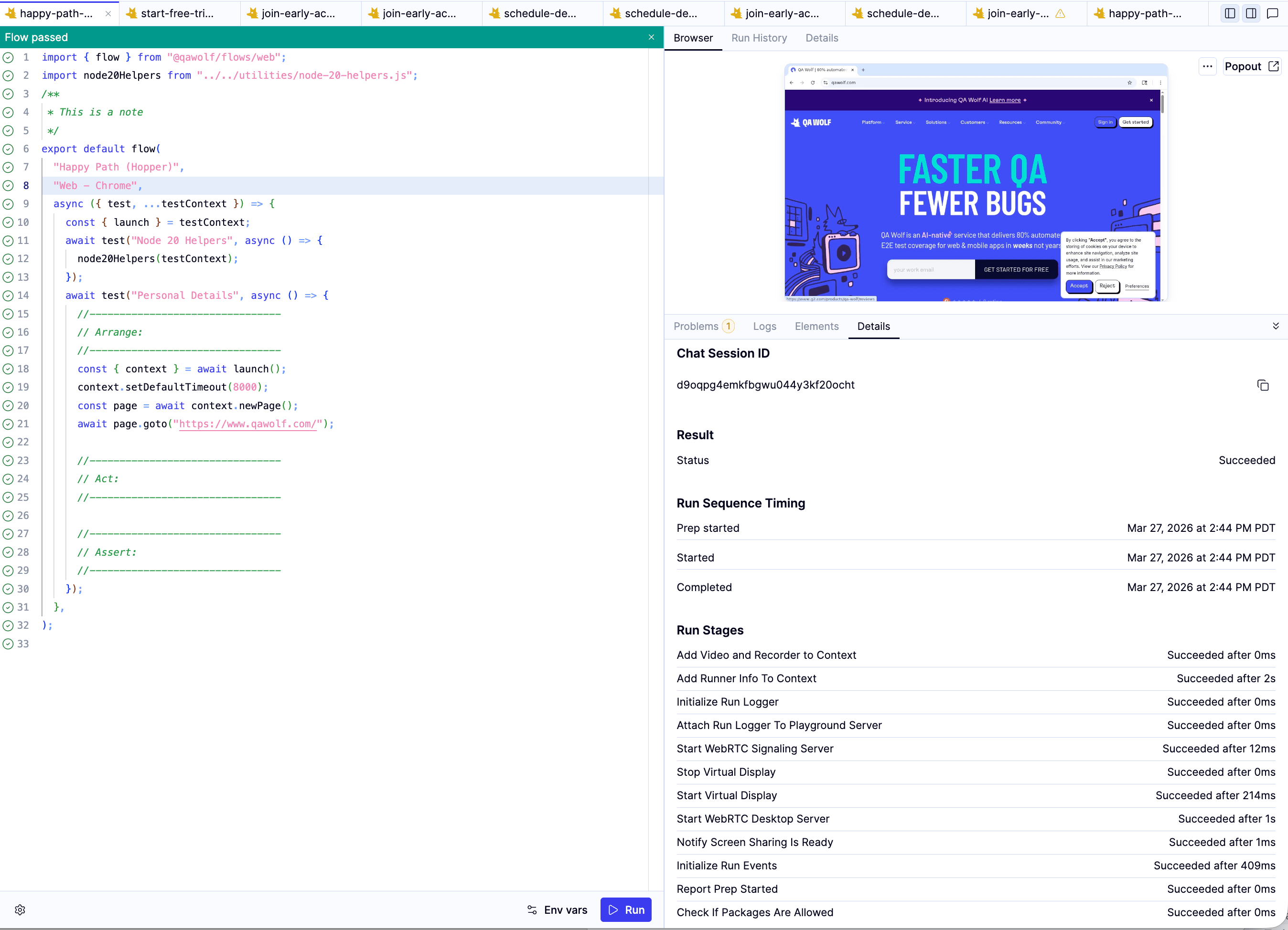 Automate Browser Detail