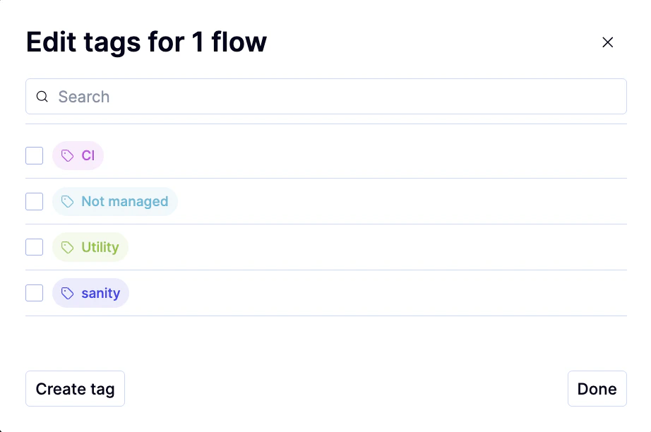 Tag Picker