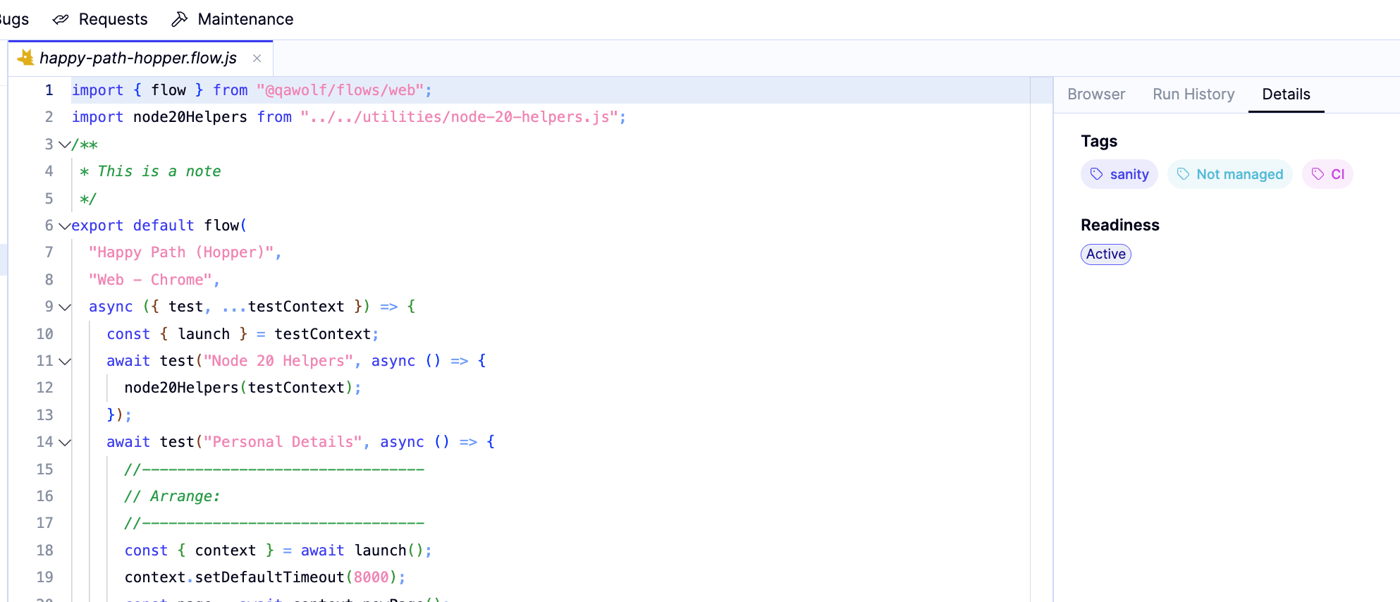 Automate Browser Detail