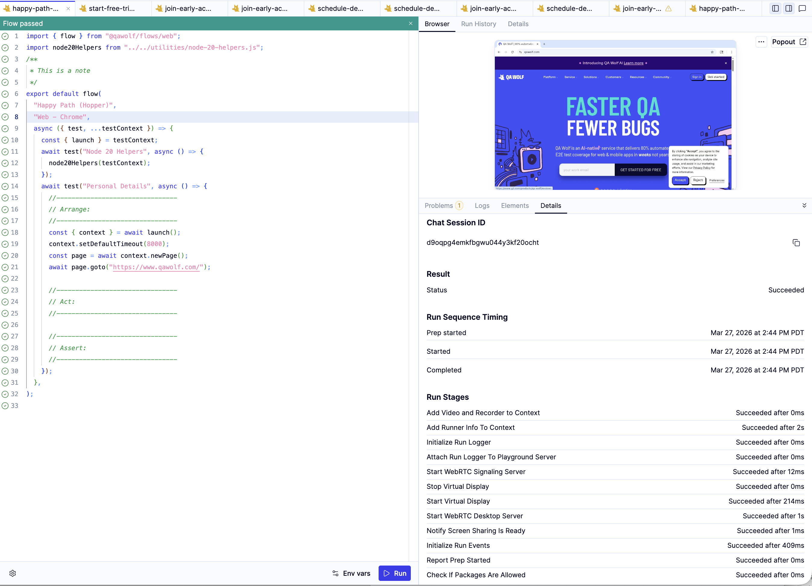 Automate Browser Detail