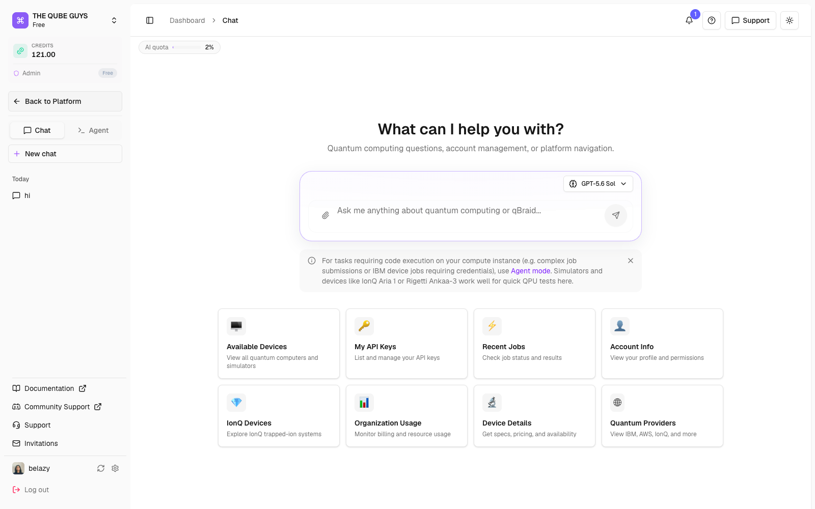 AI Chat Panel