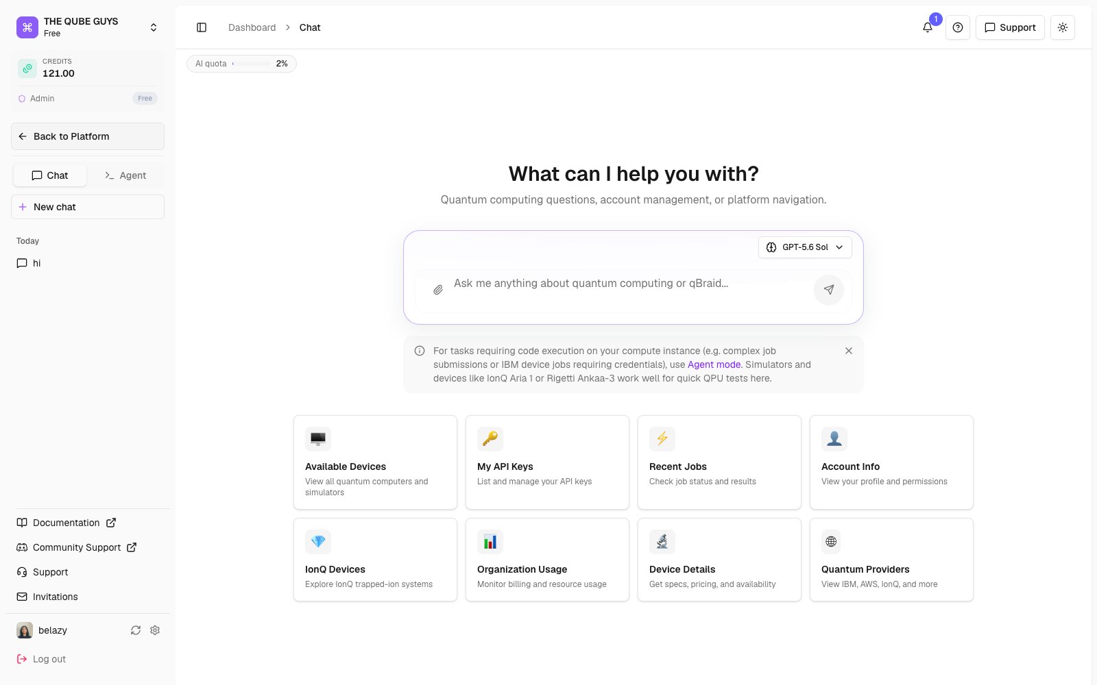 AI Chat Panel