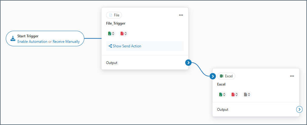 Excel to EDI flow with File and Excel connectors