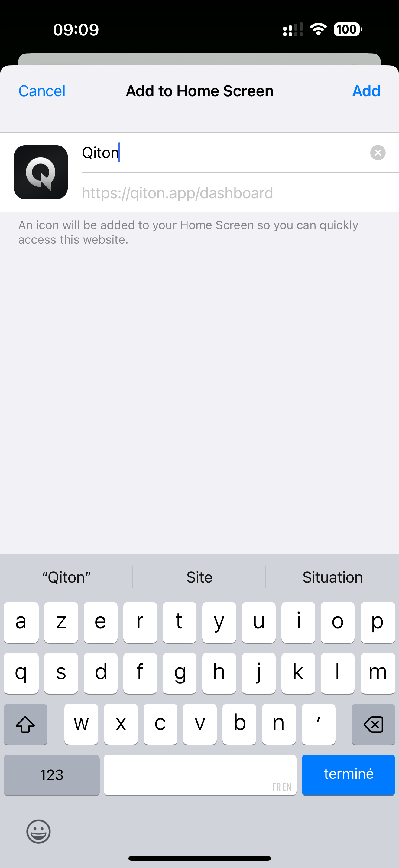 Mobile access step 3