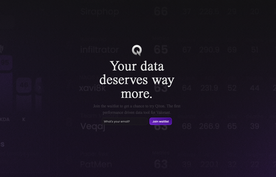 Qiton waitlist