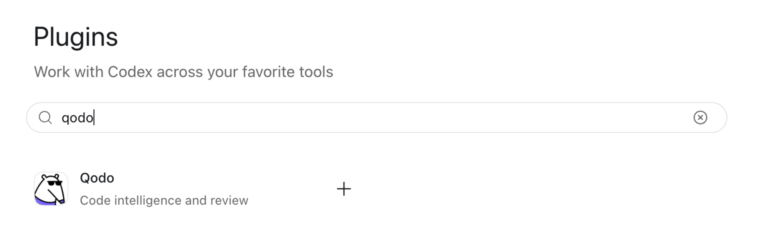 Codex plugin install