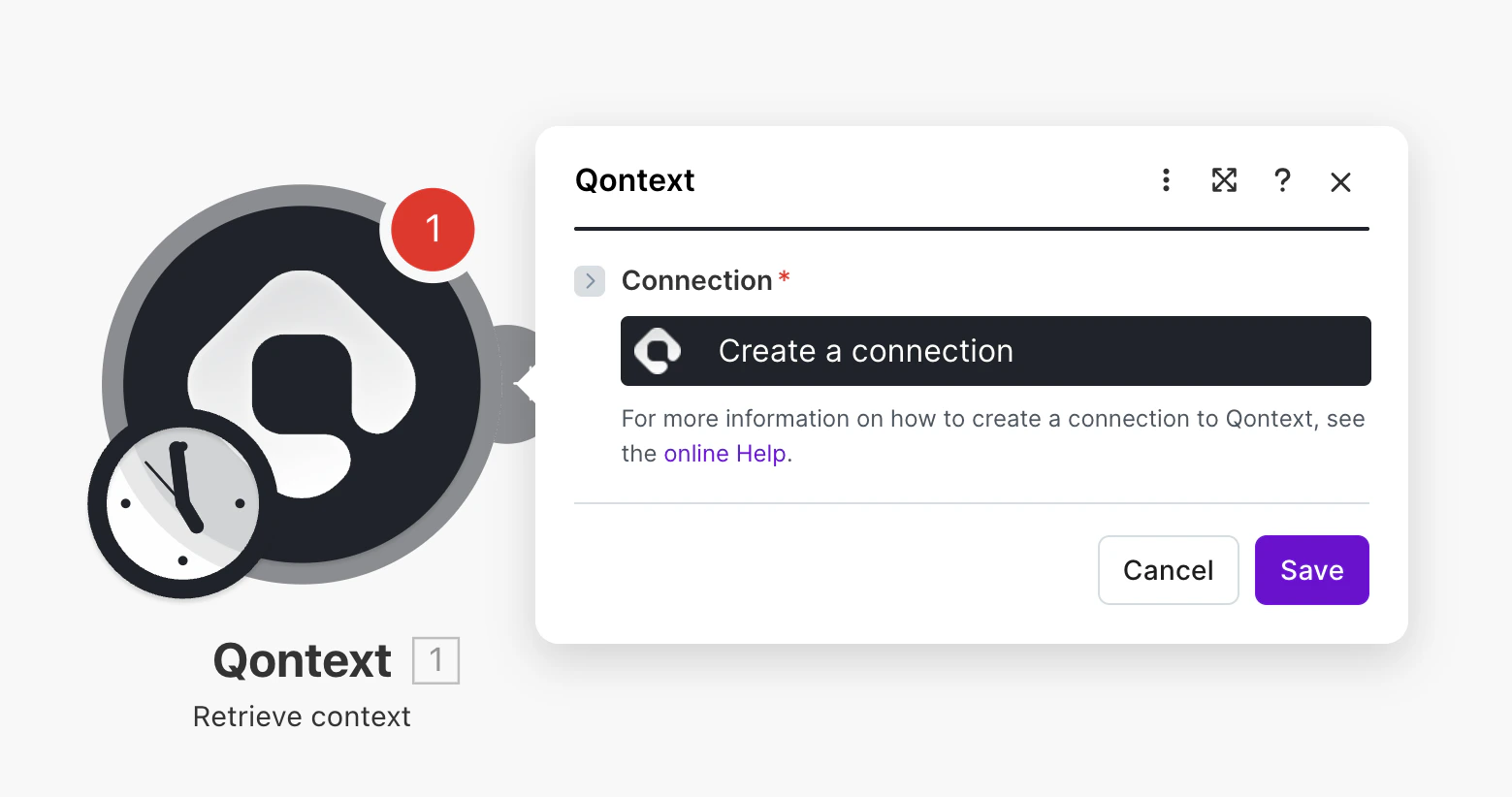 Authorize with Qontext API key
