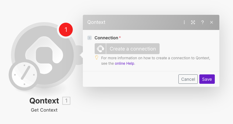 Create connection with API key