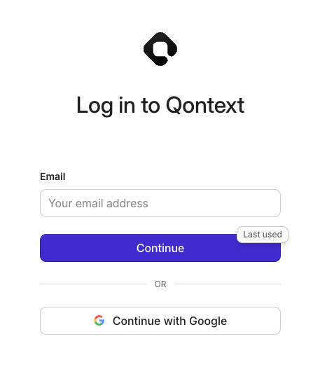 Qontext Chat GPT Log In Qontext Chat GPT Log In