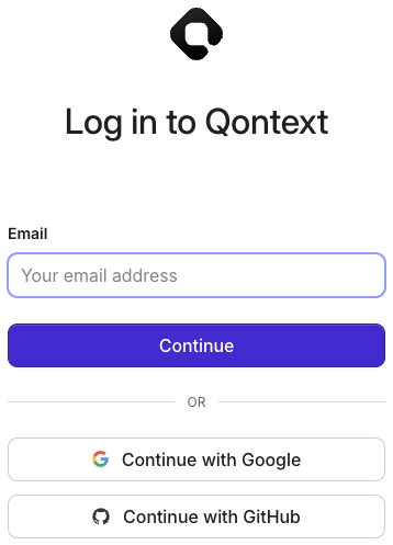 Qontext Log In 2 Qontext Log In 2