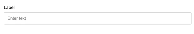 Default text field style