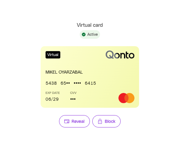 Customized card style