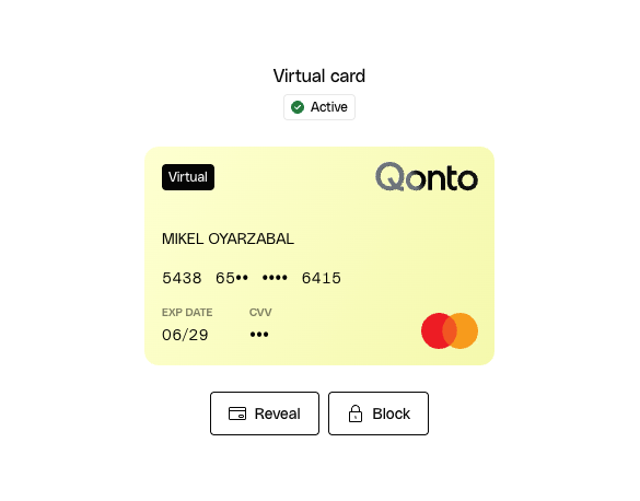 Default card style