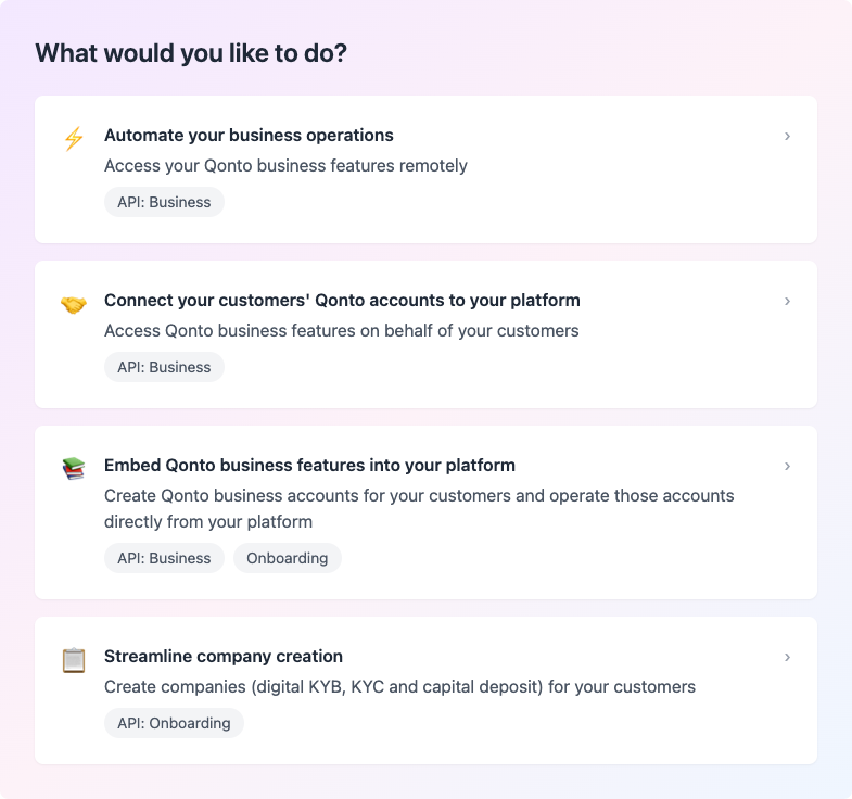 Screenshot of Developer Portal V2