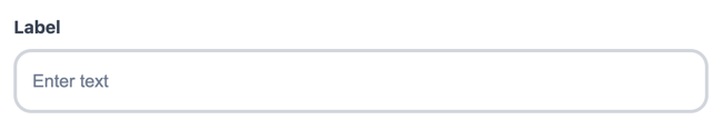 Customized text field style