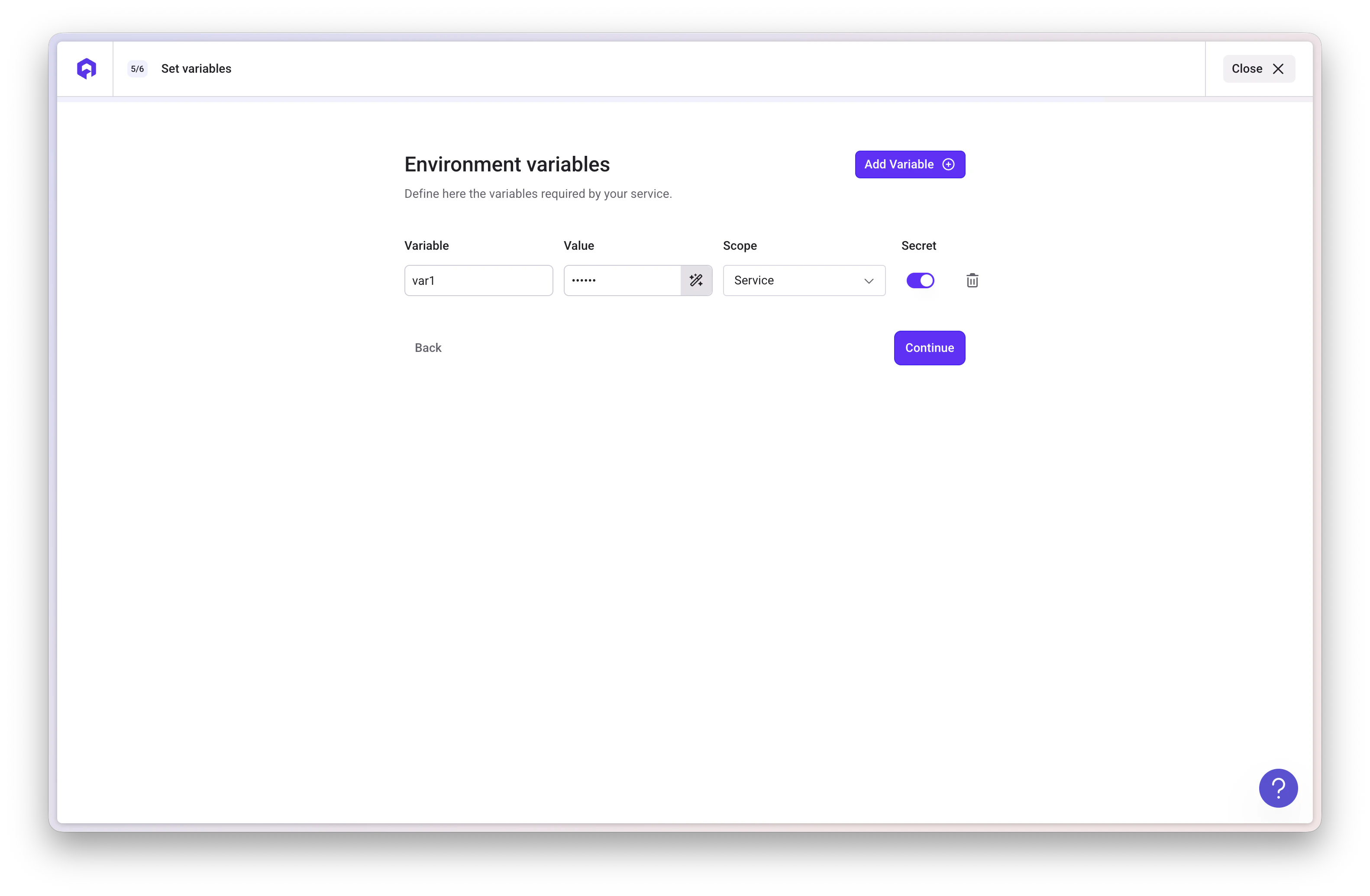 Environment Variables
