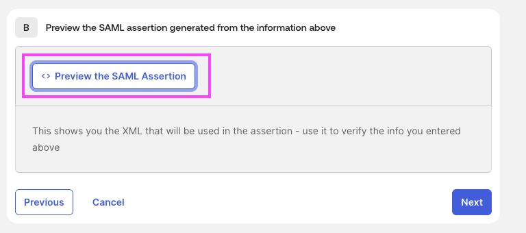 SAML Assertion