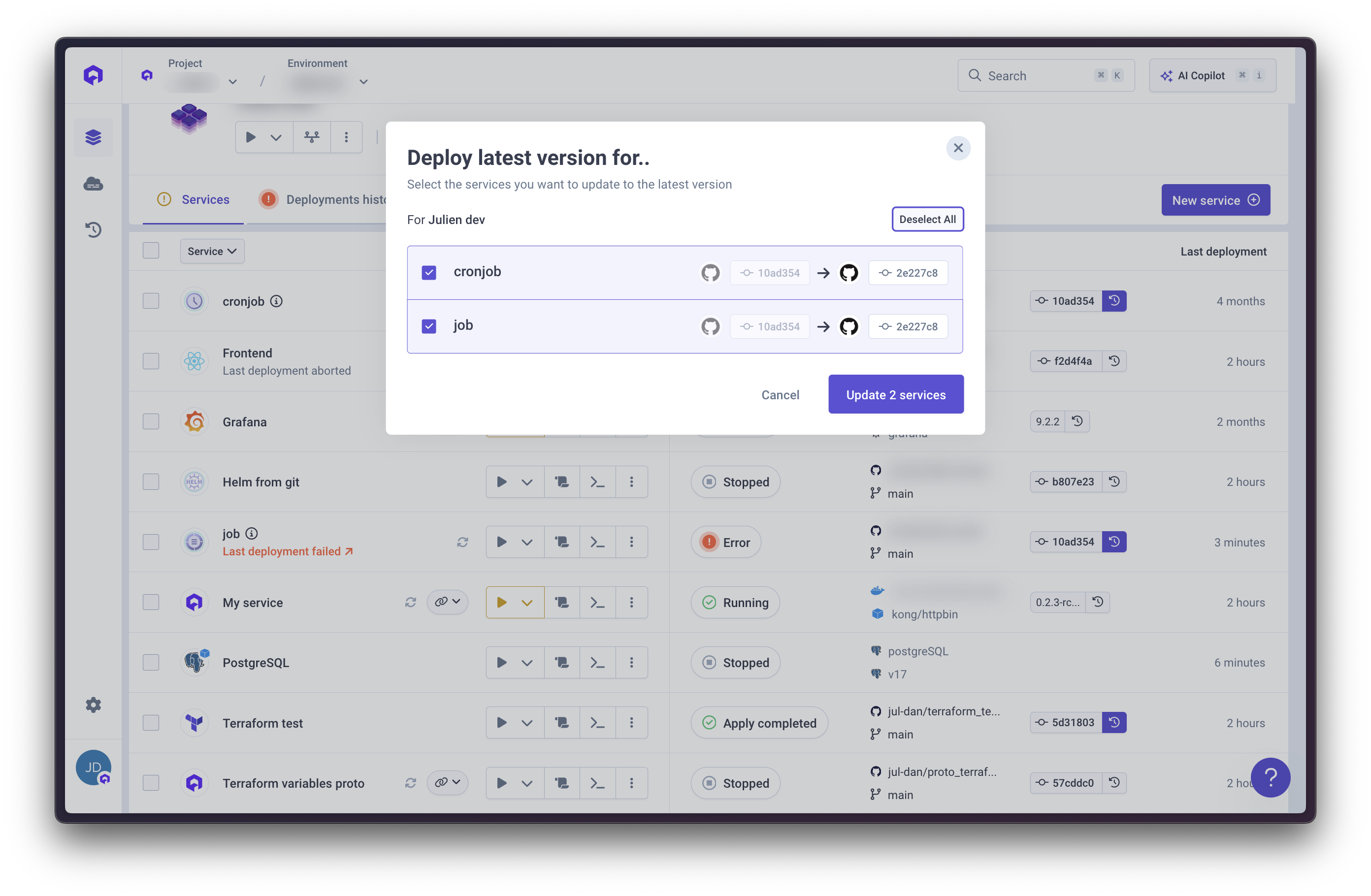 Deploy Latest Version