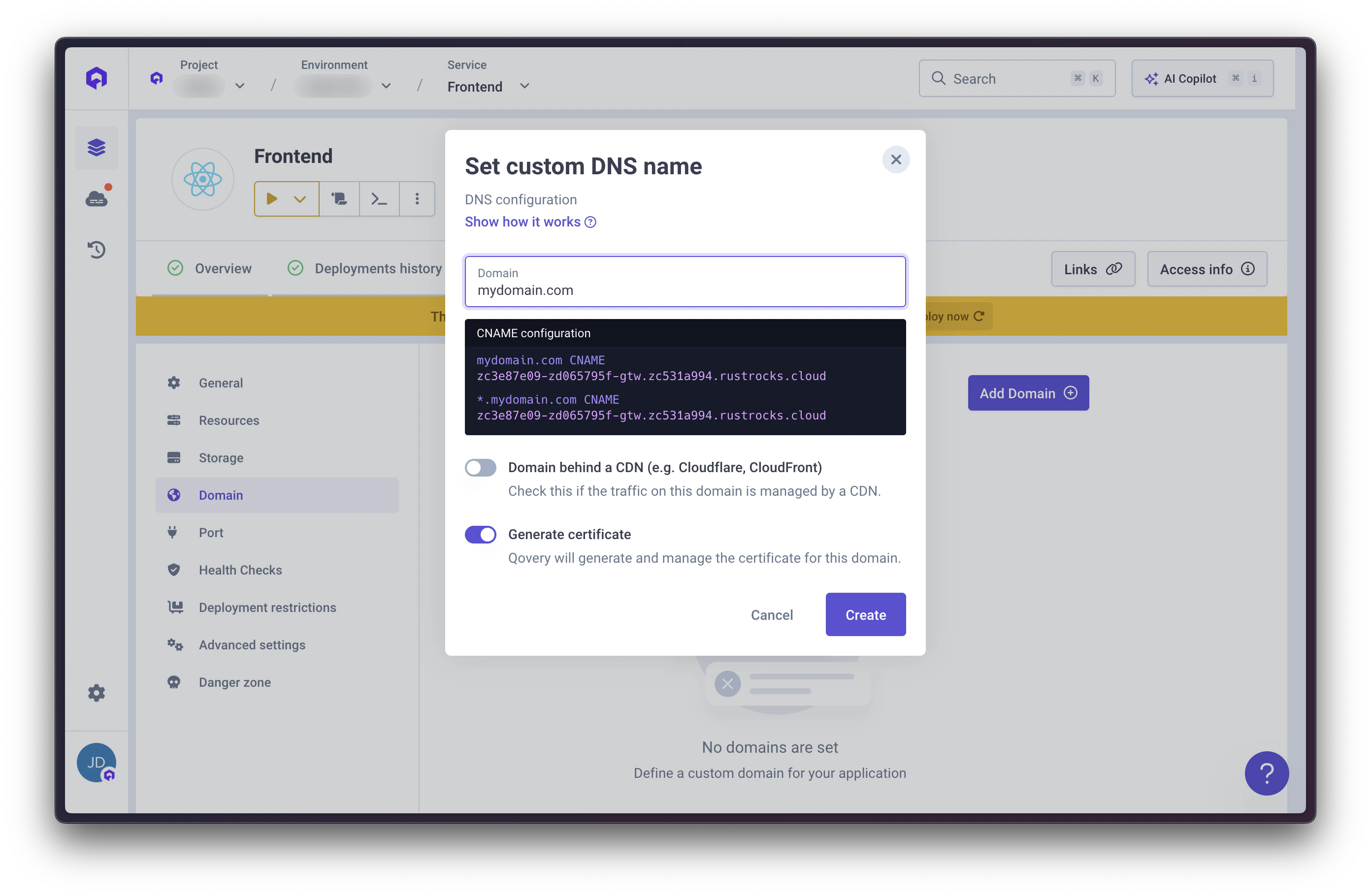 CNAME record details