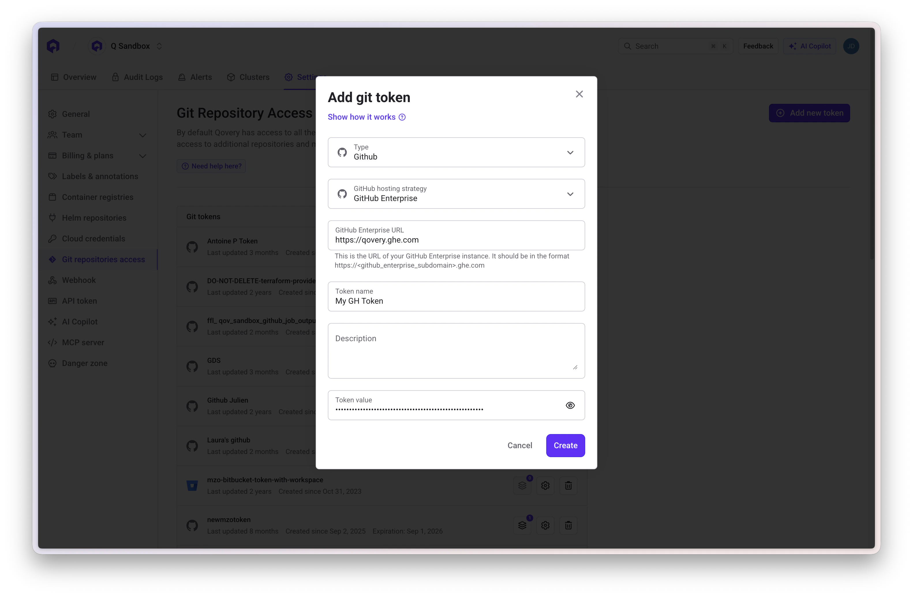 GitHub Enterprise Configuration